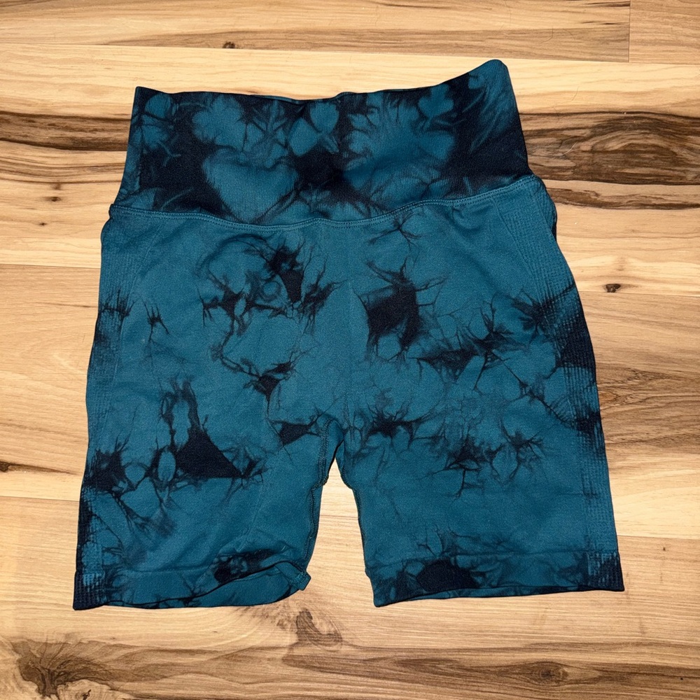6/$15 Blue Tie-Dye Athletic Shorts